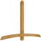 Ekena Millwork Bellingham Rough Sawn Timber Gable Bracket, Western Red Cedar, 84"W x 56"H x 4"D x 4"F, 16/12 Pitch GBW084X56X0404BEL00RWR - alternate 4